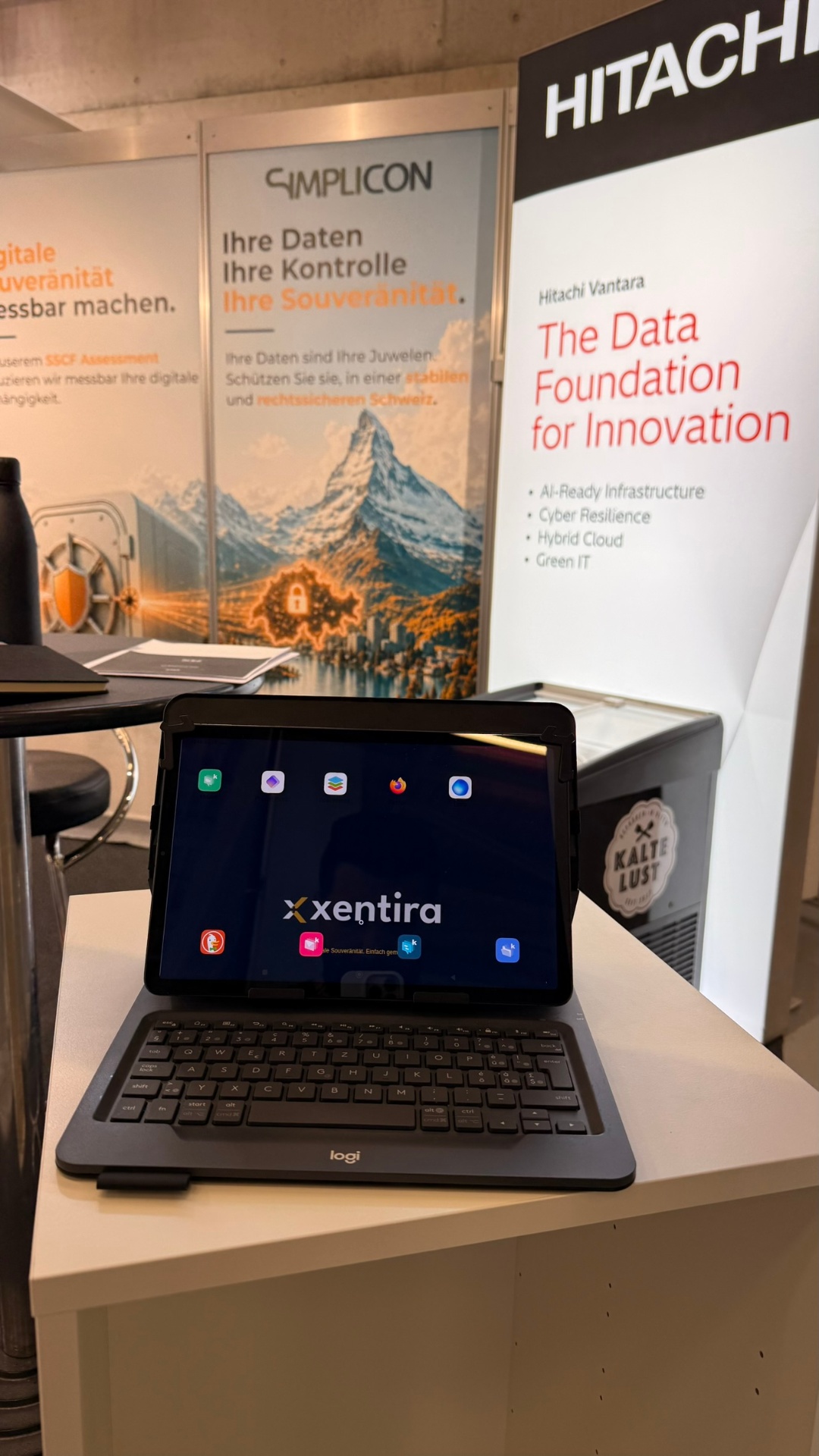 SSCF Assessment auf dem Tablet am Simplicon Stand